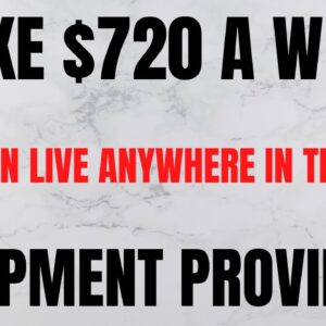 Make $720 A Week | No Degree Work From Home Job |  Anywhere USA + Equipment Provided | Online Job