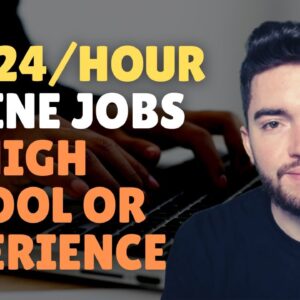 $17-$24/Hour Work-From-Home Jobs with No High School Diploma or Experience Needed