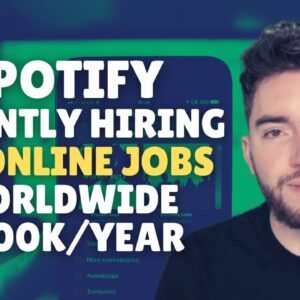 Spotify URGENTLY HIRING for 138 Work-From-Home Jobs WORLDWIDE Paying Up to $200k/Year 2022