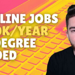 5 $100k/Year Jobs Without a Degree That Let You Work from Home