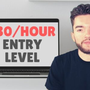 Entry Level Work From Home Job for Beginners 2023 ($30/Hour)