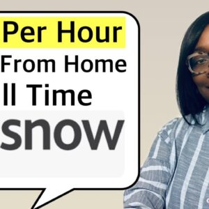 $20 PER HOUR | WORK FROM HOME JOBS | FULL TIME | MINIMAL SUPERVISION