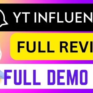 YT Influencer Review & Demo [Inside Member's Area] Chris Derenberger YT Influencer Review