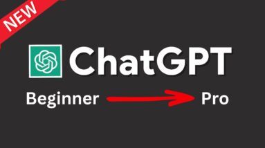 Complete ChatGPT Tutorial - Beginner to Pro in 1 Hour!